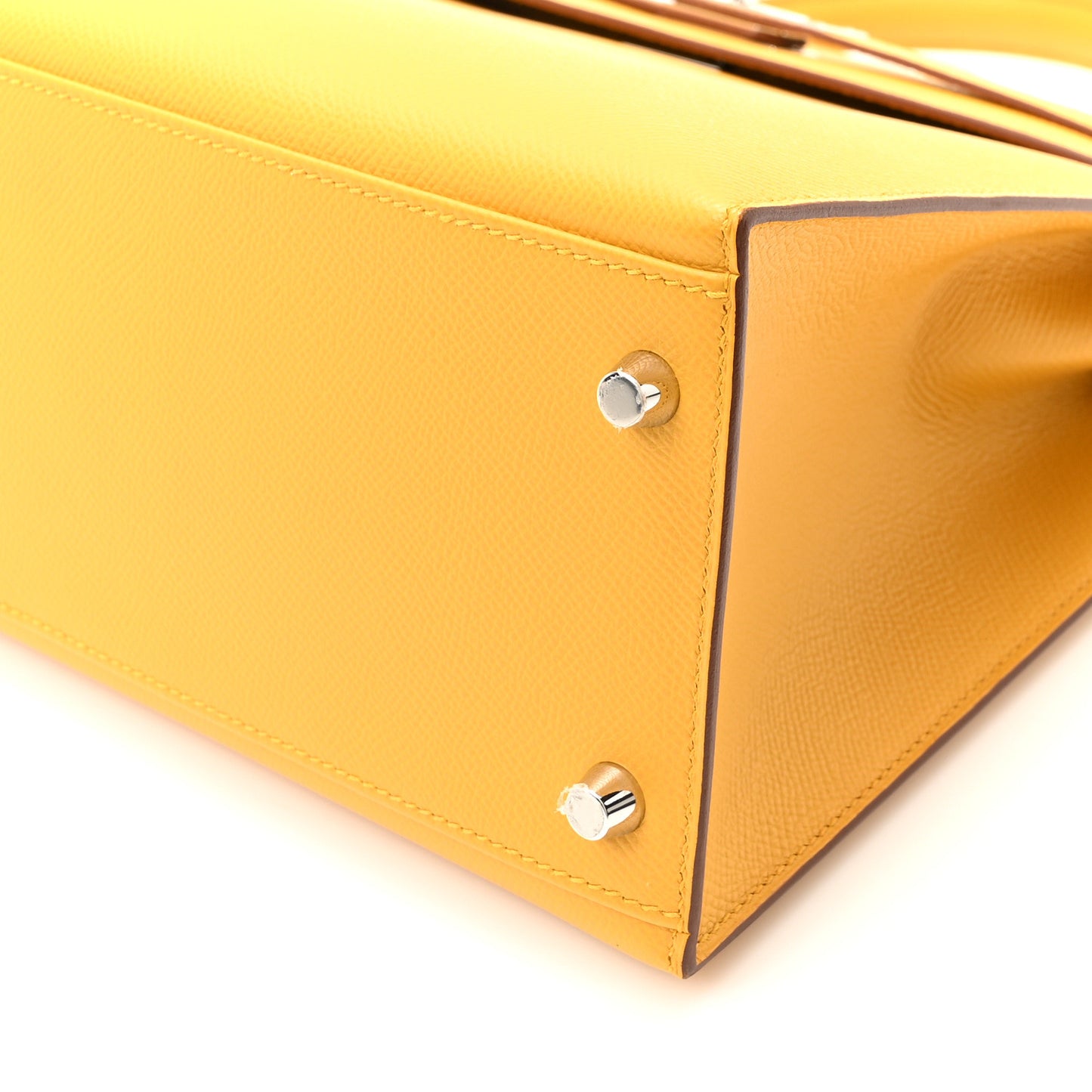 Epsom Kelly Sellier 32 Jaune Ambre