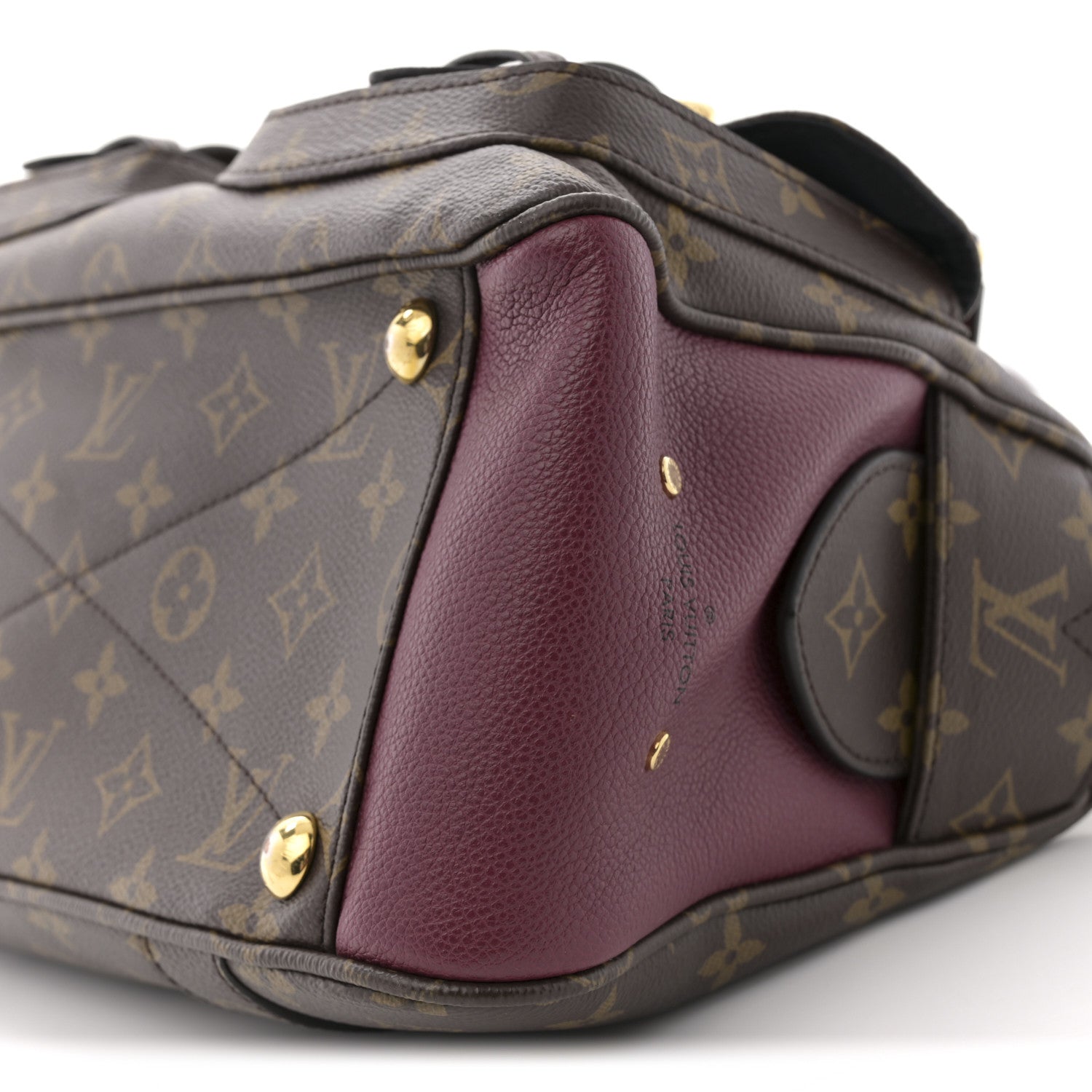 Louis Vuitton Monogram Manhattan NM Raisin 10 of 15