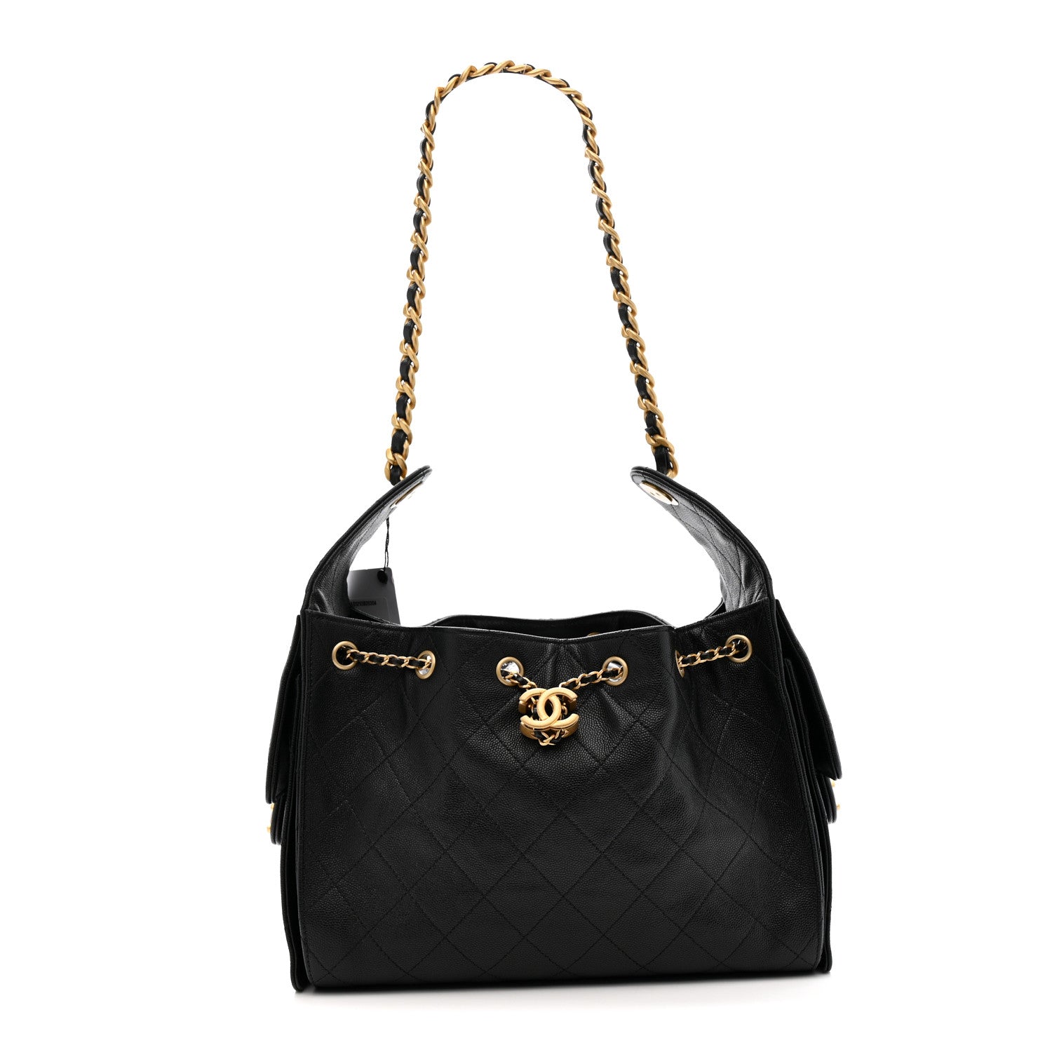 Chanel Caviar Quilted Small Chanel 25 Handbag Black 1 of 10