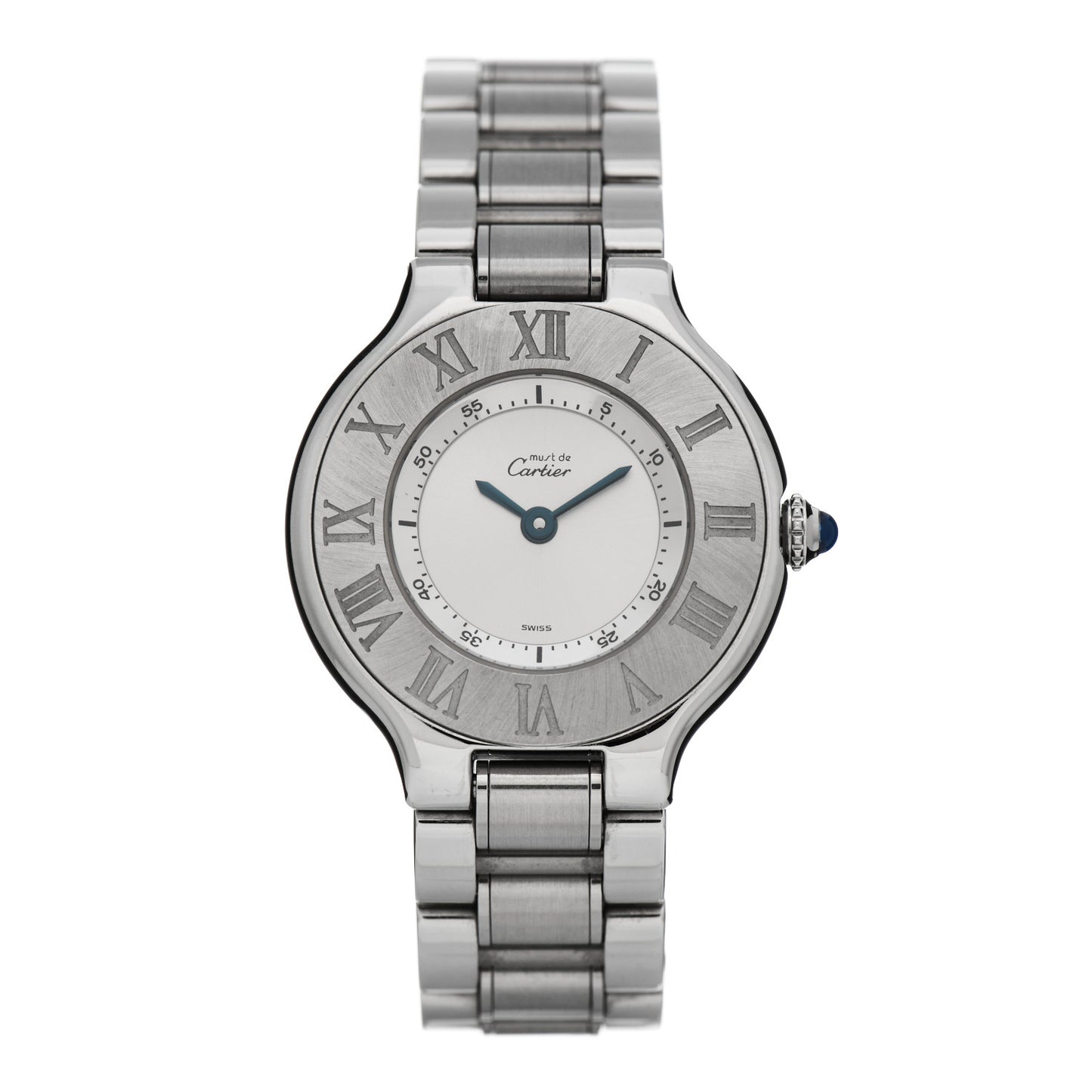 Stainless Steel 28mm Must De 21 Quartz Watch