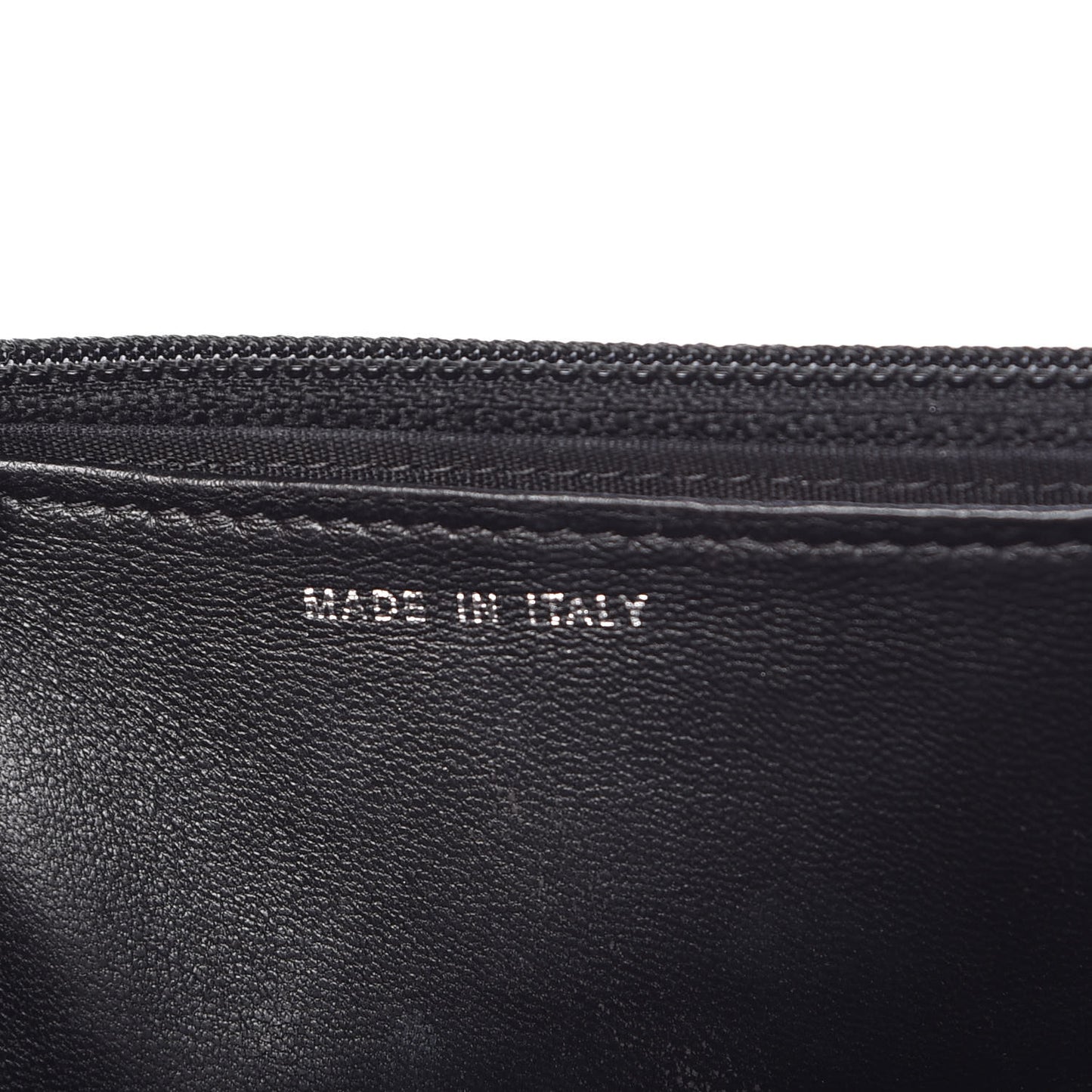 Lambskin Quilted Boy Wallet On Chain WOC Black