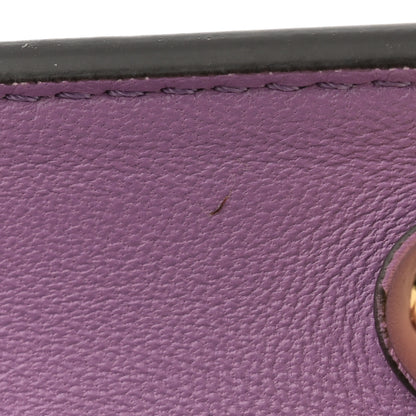 Fendi Shiny Nappa Petite Peekaboo I SEE U Satchel Agapanto 12 of 12