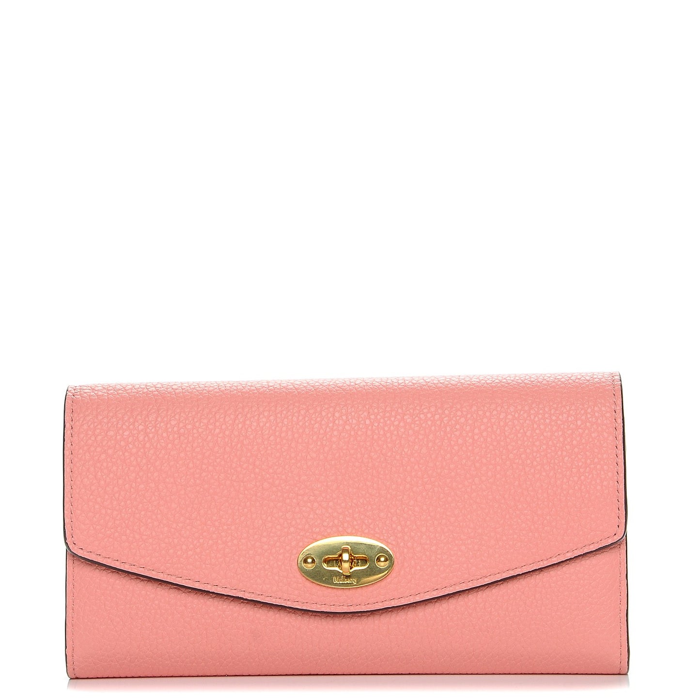 Small Classic Grain Darley Wallet Macaroon Pink