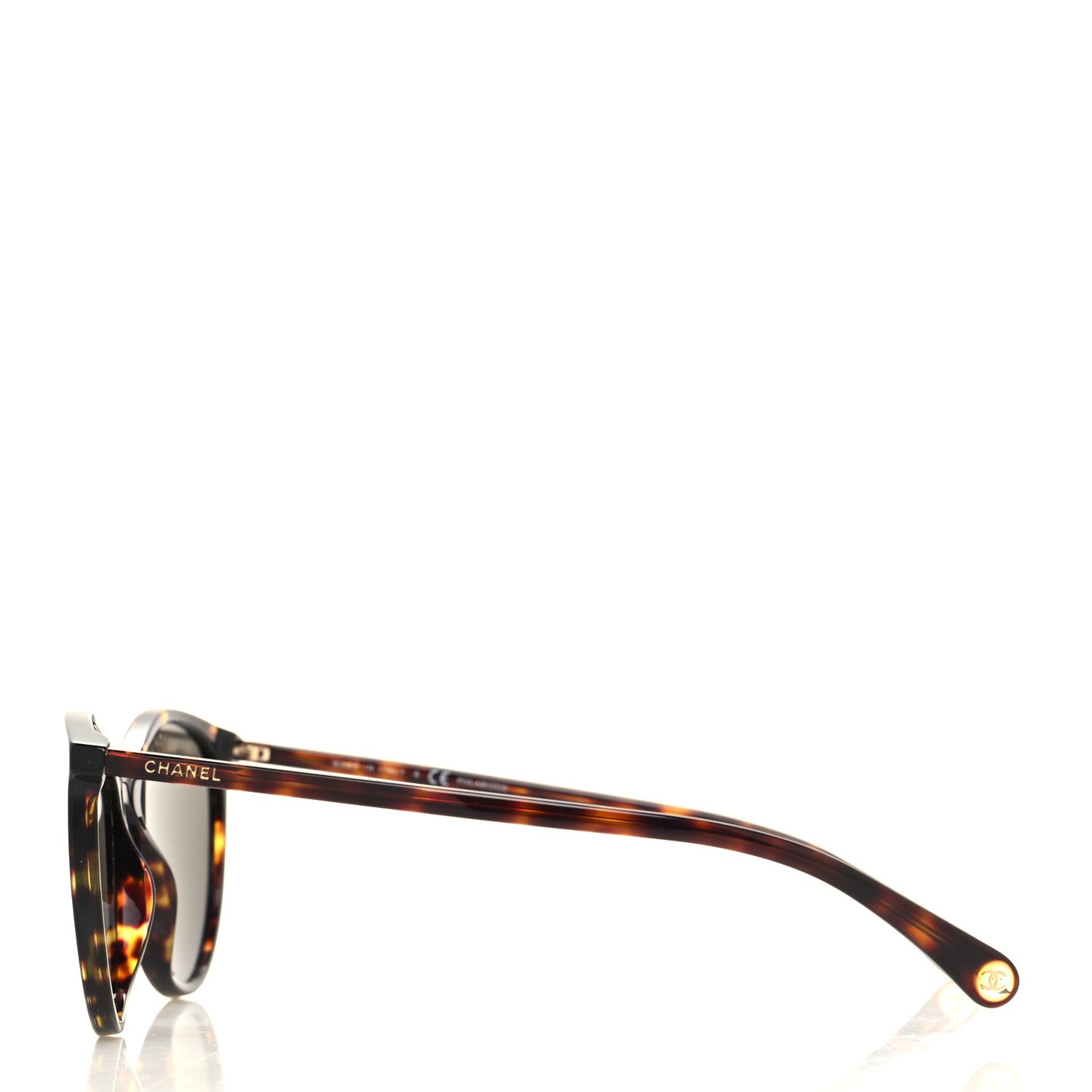 Chanel Acetate Pantos Cat Eye Sunglasses 5448 Tortoise 3 of 8