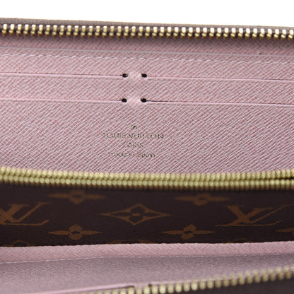 Louis Vuitton Monogram Clemence Wallet Rose Ballerine 6 of 7