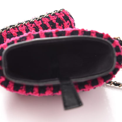 Chanel Tweed Chain Around Phone Holder Pink 5 of 7