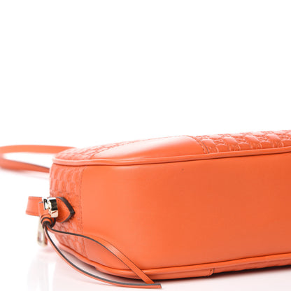 Gucci Soft Microguccissima Mini Bree Messenger Bag Sun Orange 8 of 9