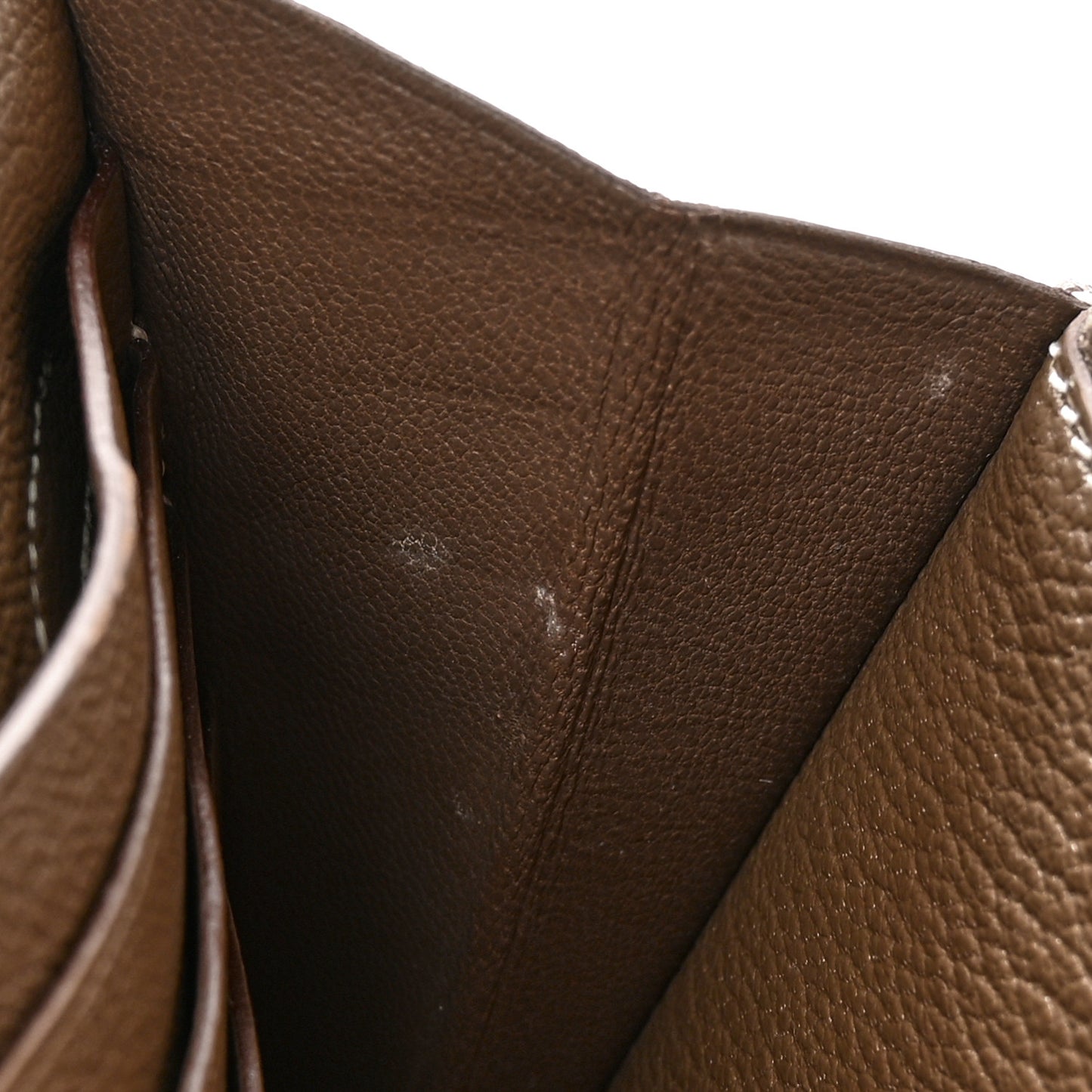 Chevre Mysore Kelly Longue Wallet Etoupe