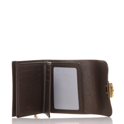 Louis Vuitton Damier Ebene Joey Wallet 5 of 7