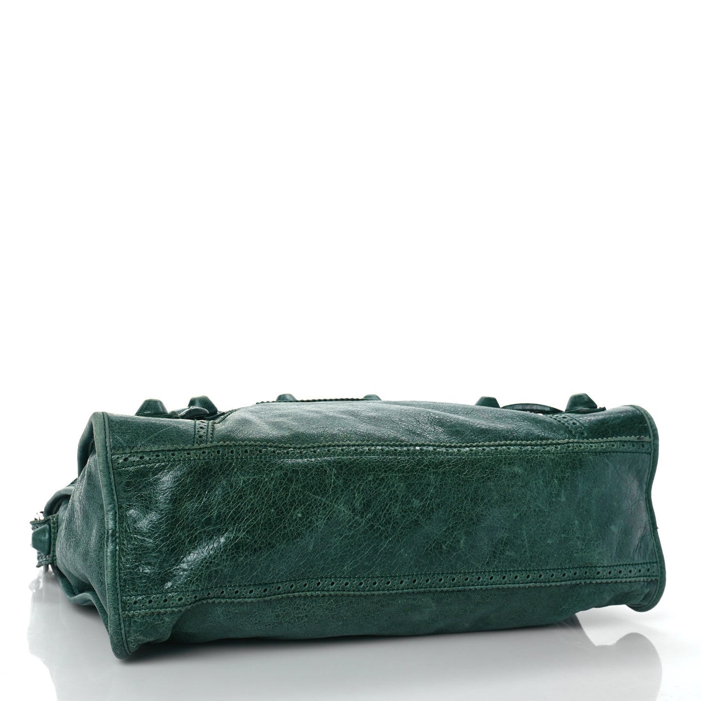 Agneau Giant Brogues Hardware City Evergreen