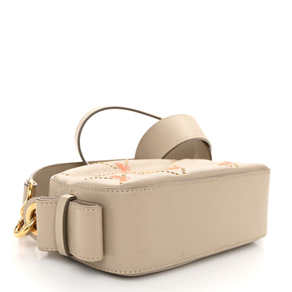 Chloe Smooth Calfskin Little Horses Embroidered Shoulder Bag Pastel Grey 4 of 13