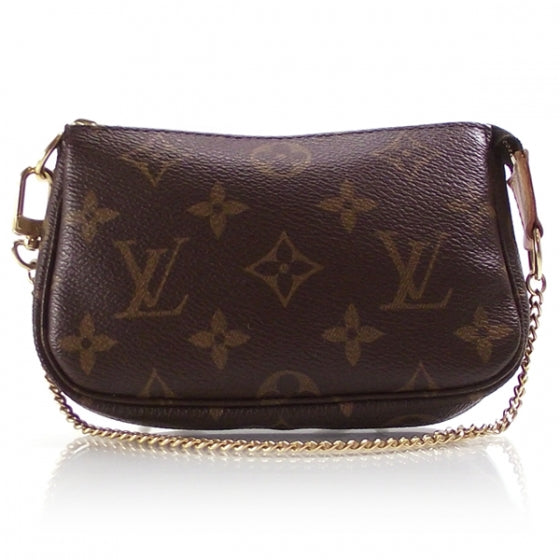 Louis Vuitton Monogram Mini Pochette Accessories 1 of 9