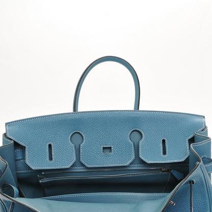 Hermes Togo Birkin 35 Blue Jean 20 of 24