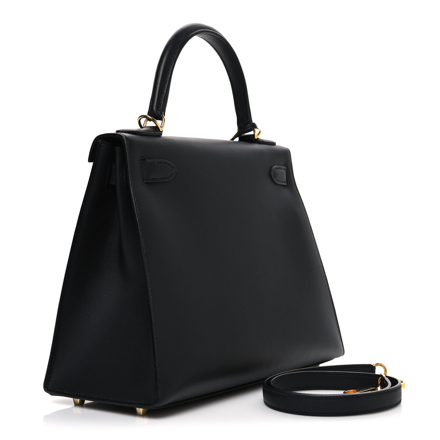 Hermes Sombrero Kelly Sellier 28 Black 3 of 11