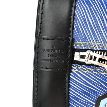 Louis Vuitton Epi Azteque Alma PM Denim Light 6 of 19