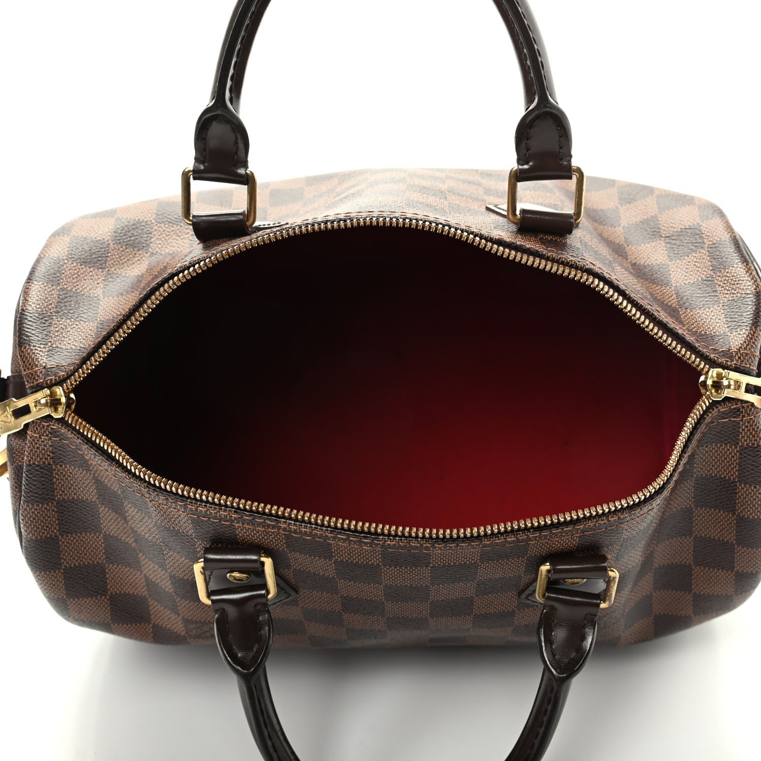 Louis Vuitton Damier Ebene Speedy Bandouliere 30 5 of 9