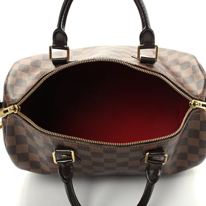 Louis Vuitton Damier Ebene Speedy Bandouliere 30 5 of 9