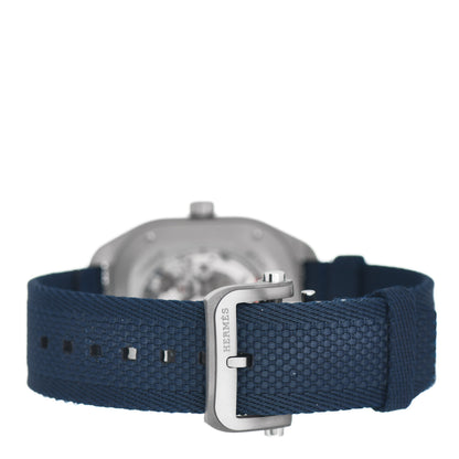 Hermes Titanium Nylon 39mm H08 Automatic Watch Bleu Abysse 3 of 5