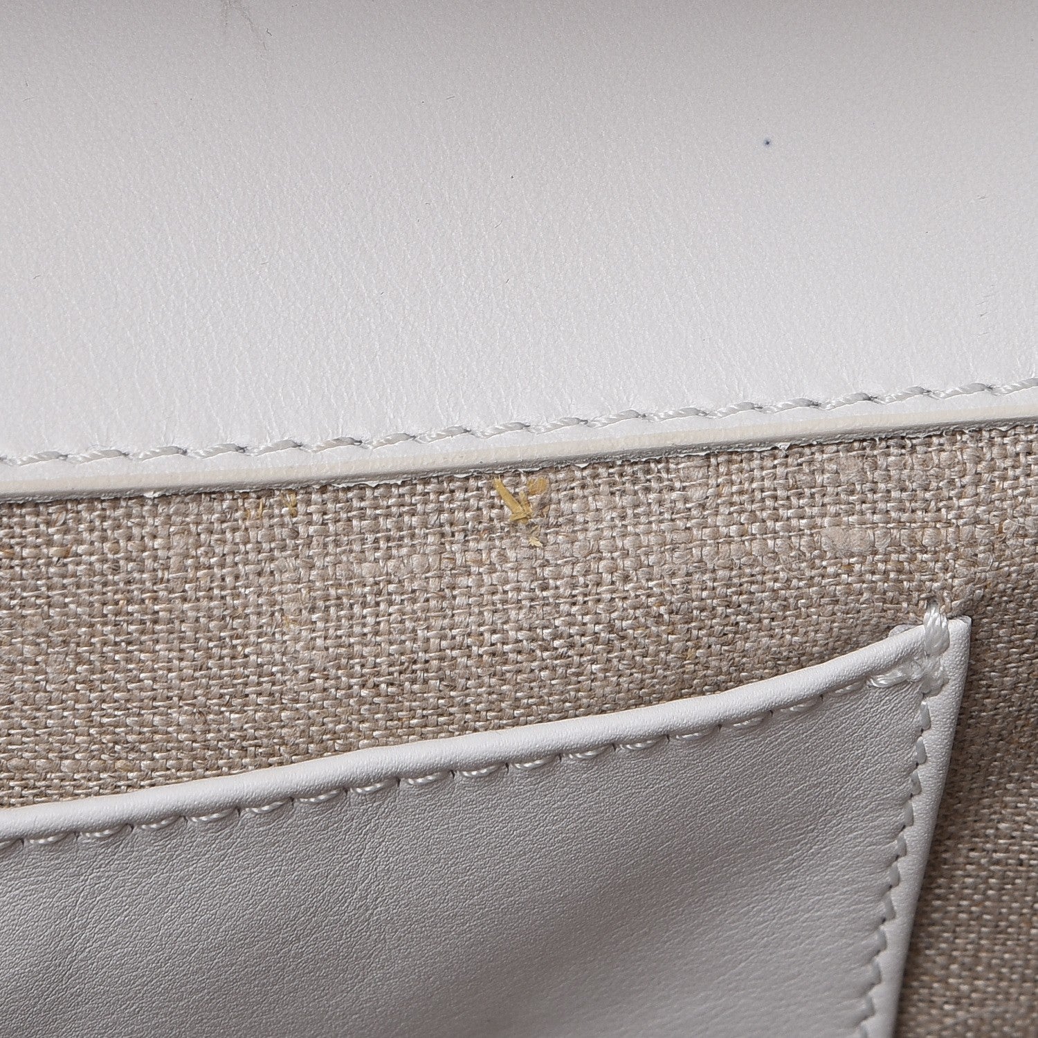 Versace Calfskin Palazzo Empire Crossbody Bag White 10 of 23