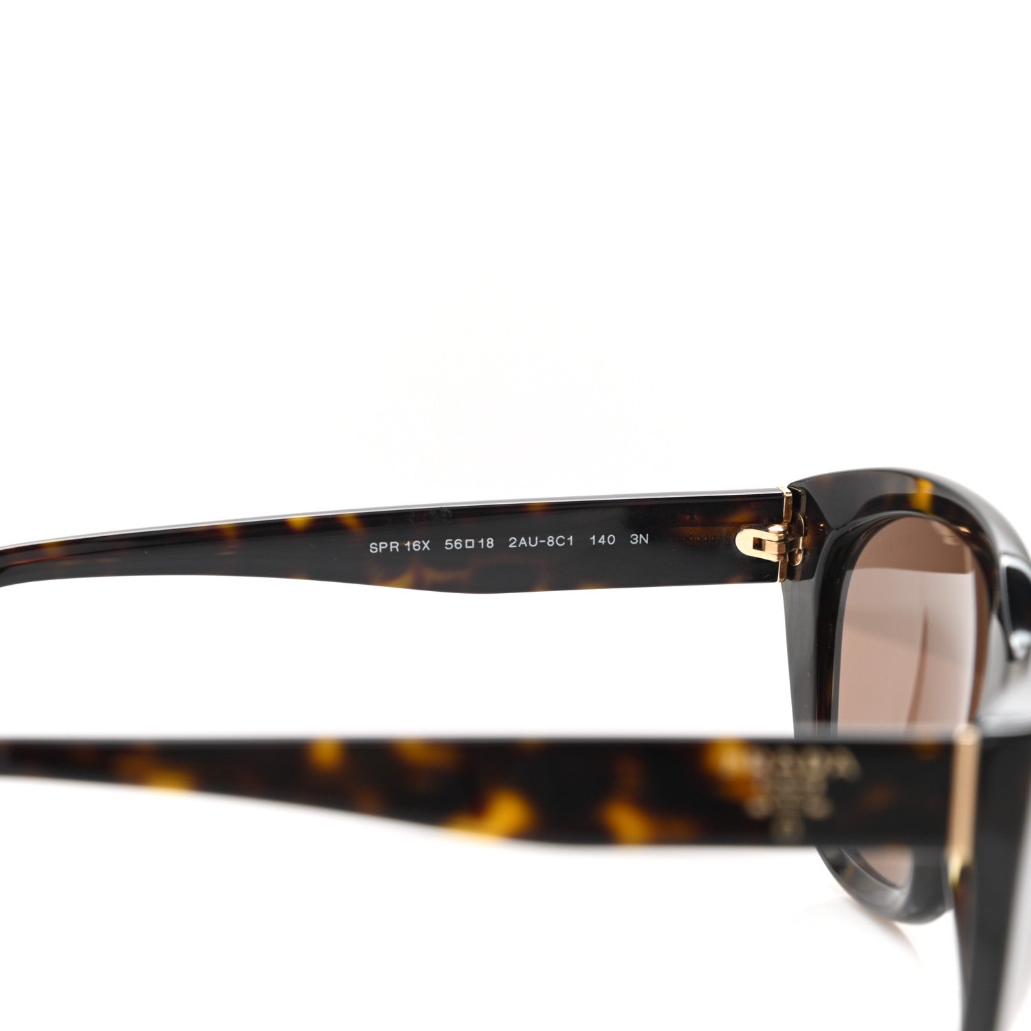 Prada Acetate Sunglasses SPR 16X Tortoise 5 of 8