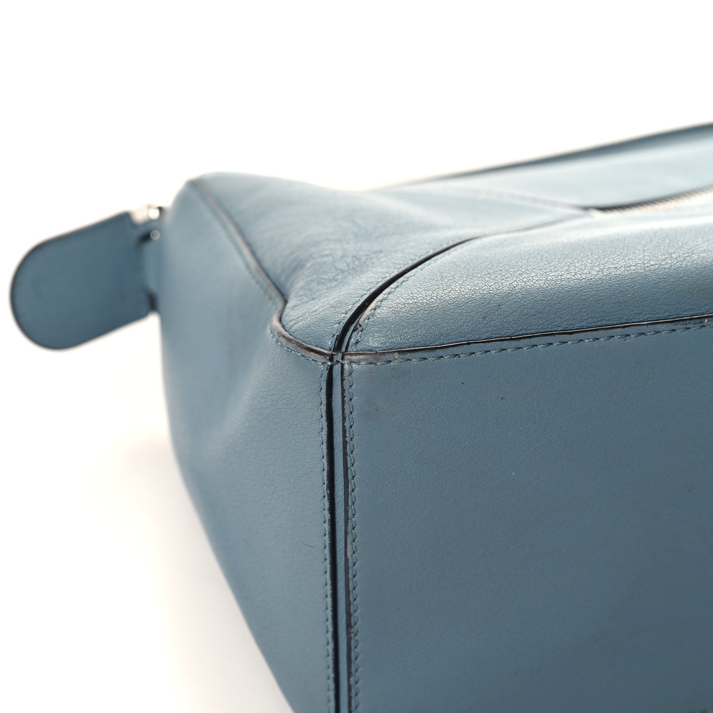 Calfskin Small Puzzle Bag Stone Blue