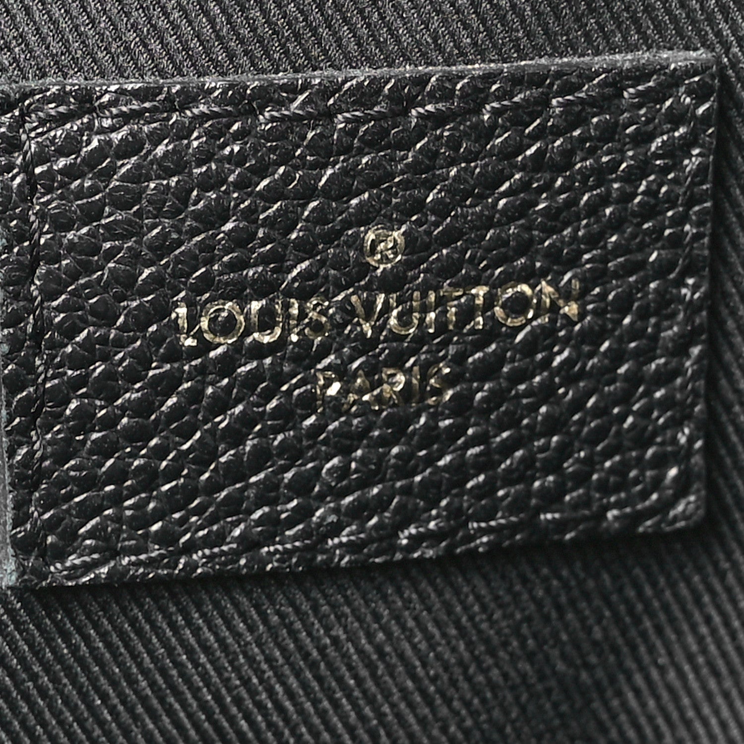 Louis Vuitton Monogram Tournelle PM Black 6 of 11