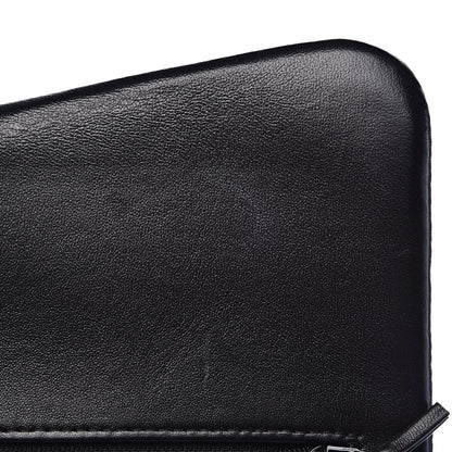 Chanel Lambskin Quilted Jumbo Double Flap Black 10 of 17