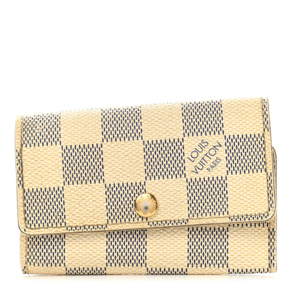 Louis Vuitton Damier Azur Multicles 6 Key Holder 1 of 10