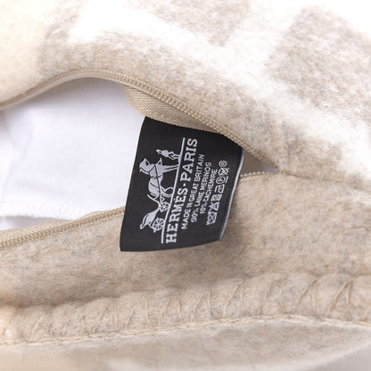 Hermes Wool Cashmere Avalon III Pillow PM Coco Camomille 3 of 3