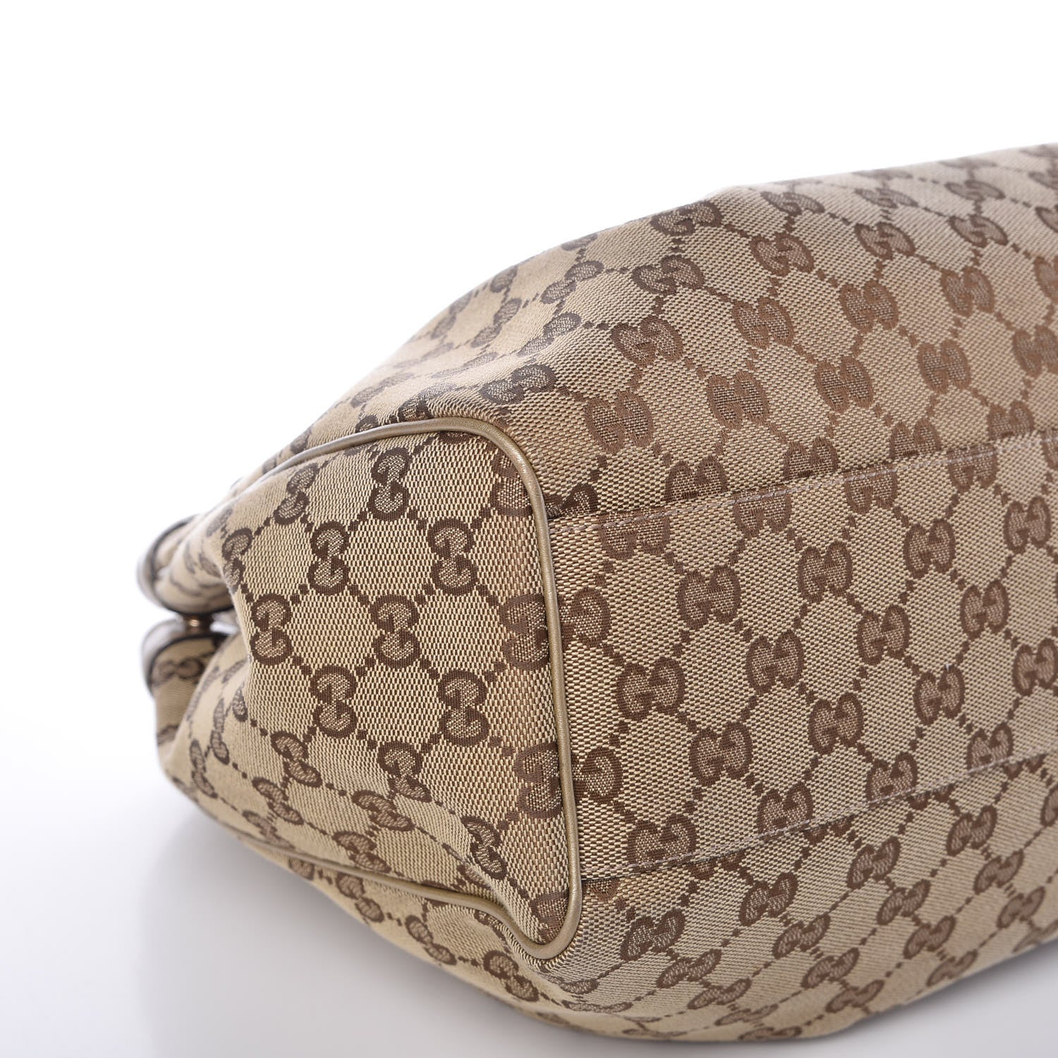 Gucci Monogram Medium Sukey Tote Champagne 10 of 15
