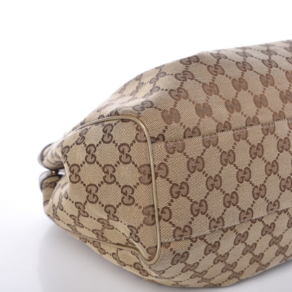 Gucci Monogram Medium Sukey Tote Champagne 10 of 15