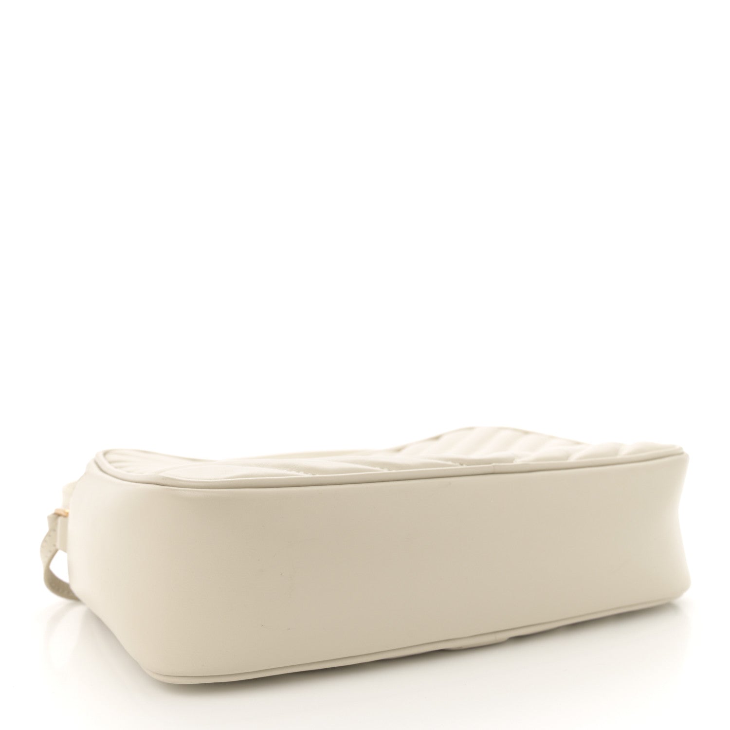 Saint Laurent Calfskin Matelasse Monogram Lou Camera Bag Crema Soft 4 of 14