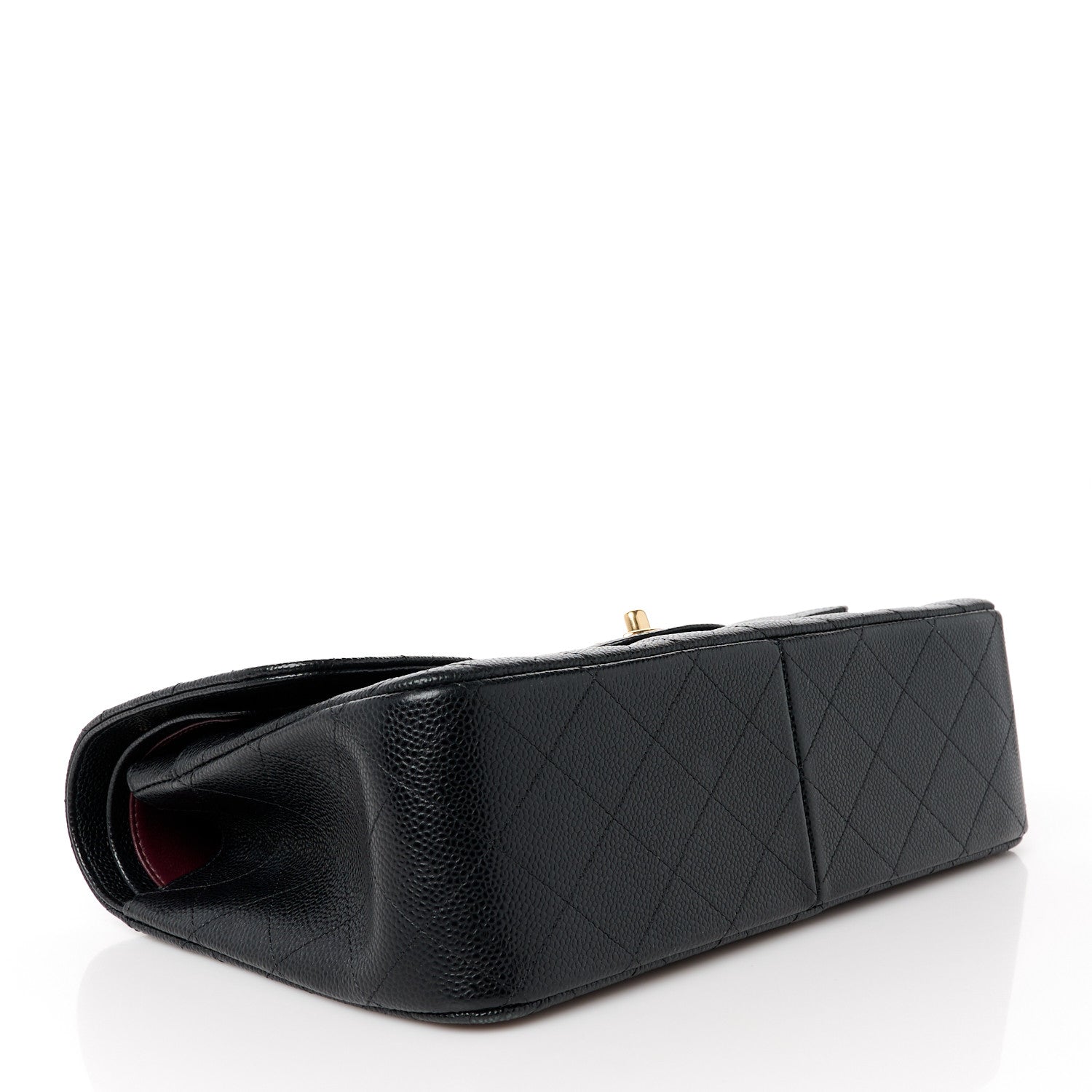 Chanel Caviar Quilted Jumbo Double Flap Black 4 of 13