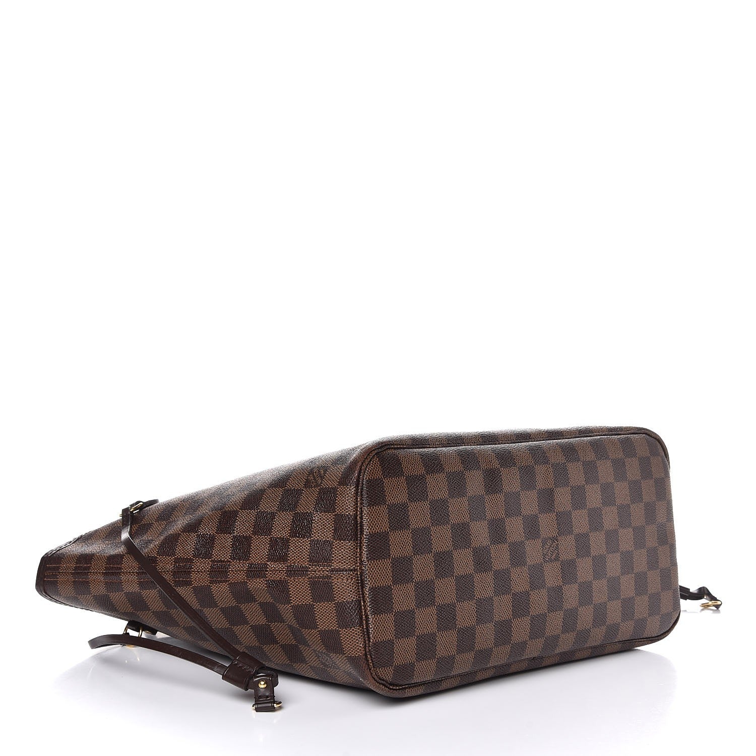 Louis Vuitton Damier Ebene Neo Neverfull MM Rose Ballerine 4 of 15