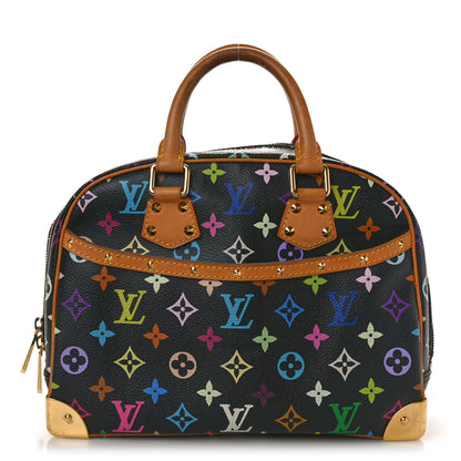 Louis Vuitton Monogram Multicolor Trouville Black 1 of 11