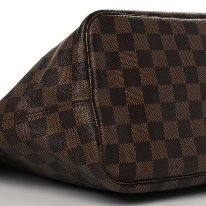 Louis Vuitton Damier Ebene Neo Neverfull MM Rose Ballerine 8 of 10