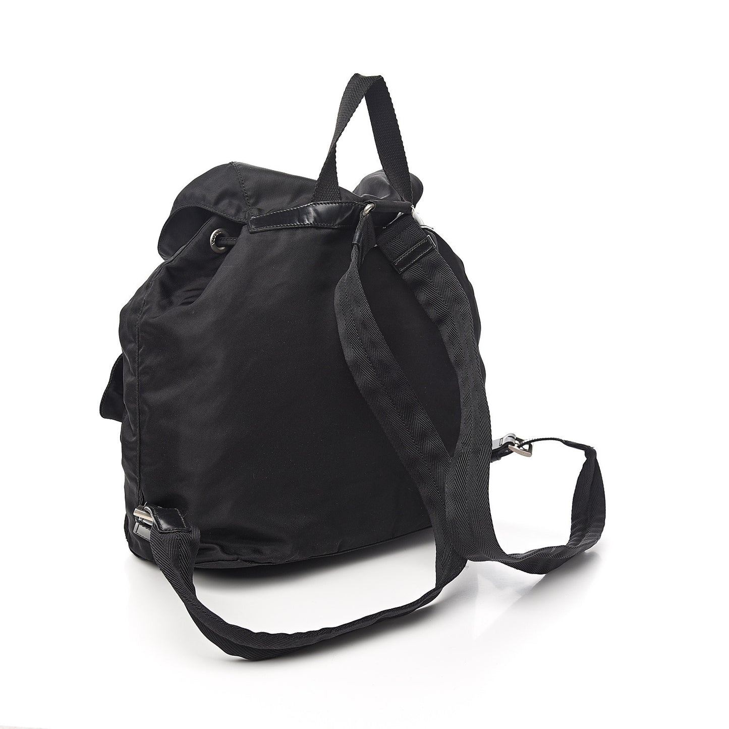 Nylon Vela Medium Backpack Black