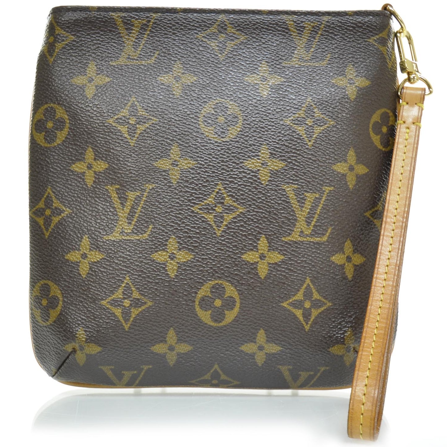 Monogram Partition Wristlet