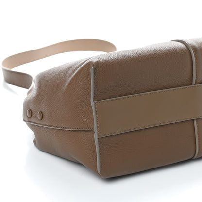 Chloe Grained Calfskin Small Cate Satchel Nut 9 of 10