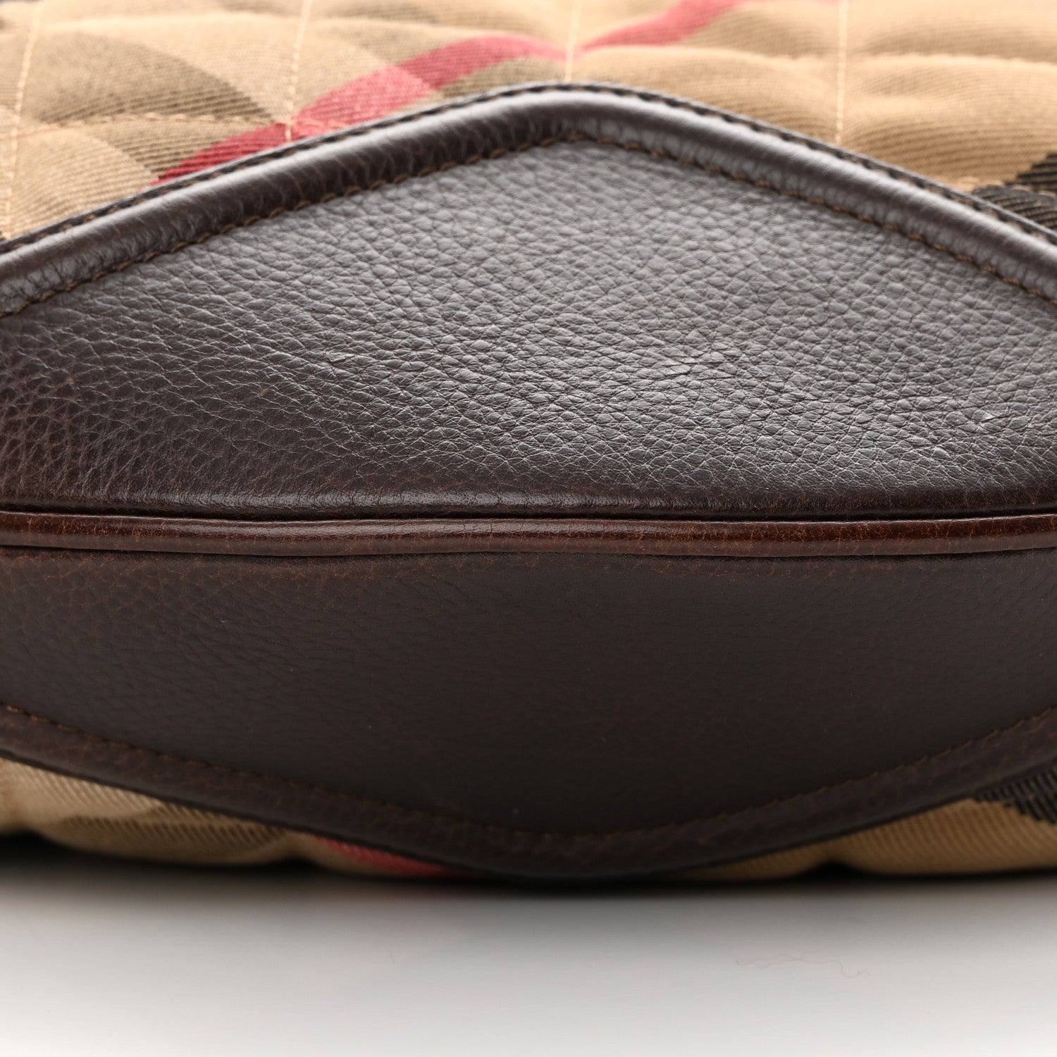 Burberry House Check Quilted Hoxton Hobo Brown 11 of 15