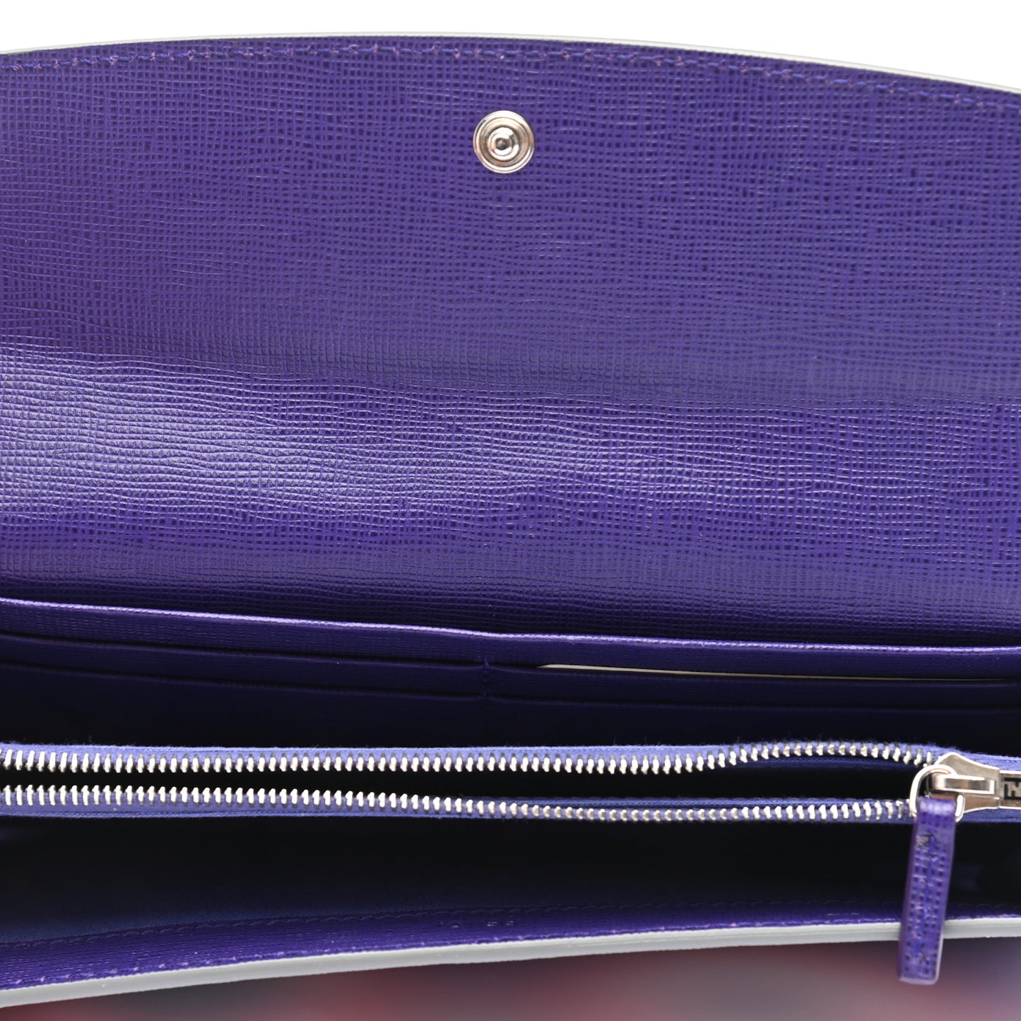 Vitello Elite Studded Hypnoteyes Continental Wallet Polvere Multicolor
