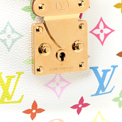 Louis Vuitton Monogram Multicolor Speedy 30 White 12 of 13
