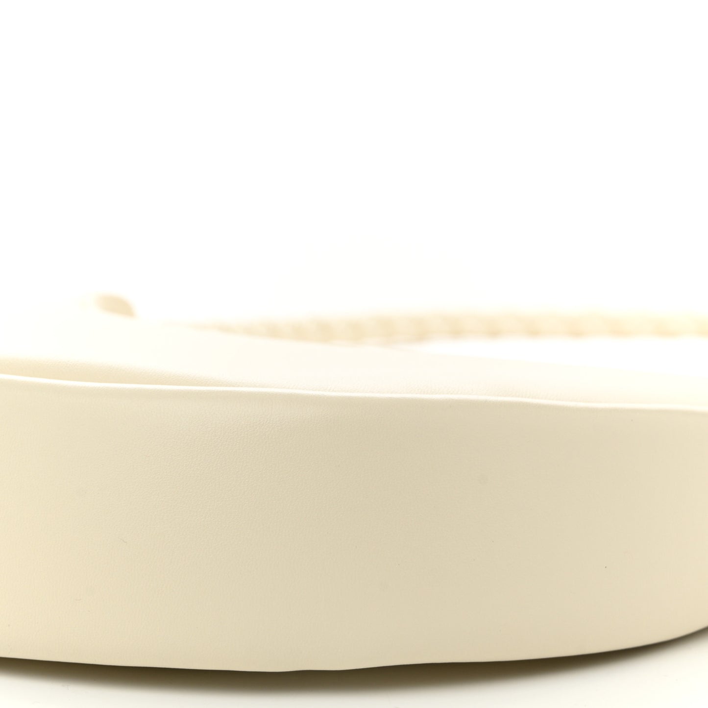 Smooth Calfskin Hula Hoop Shoulder Bag Sea Salt