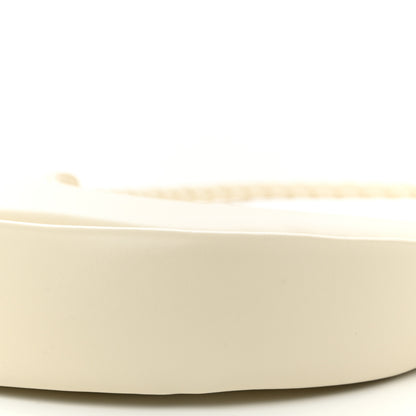 Bottega Veneta Smooth Calfskin Hula Hoop Shoulder Bag Sea Salt 10 of 10