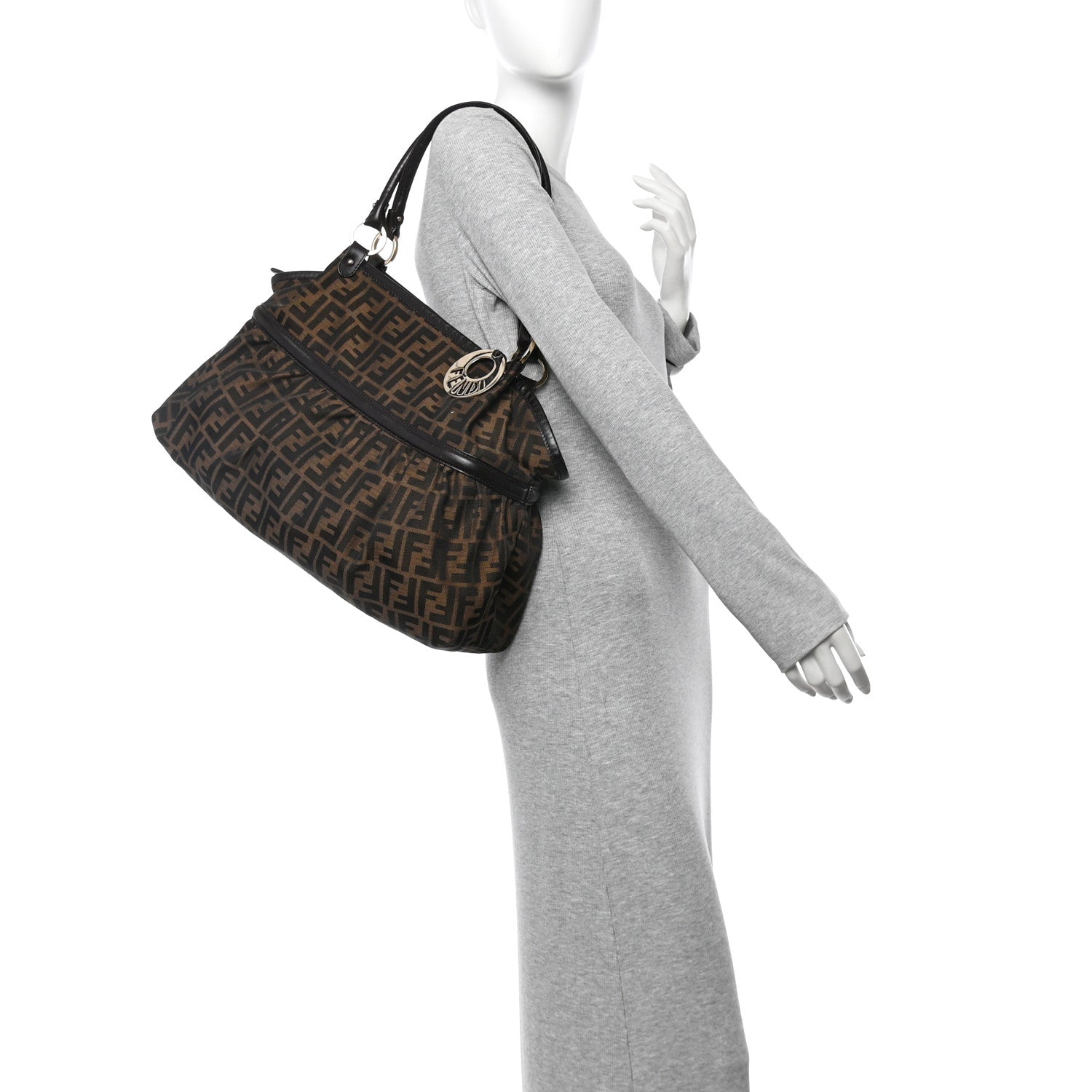 Fendi Zucca Large Chef Tote Tobacco 2 of 13