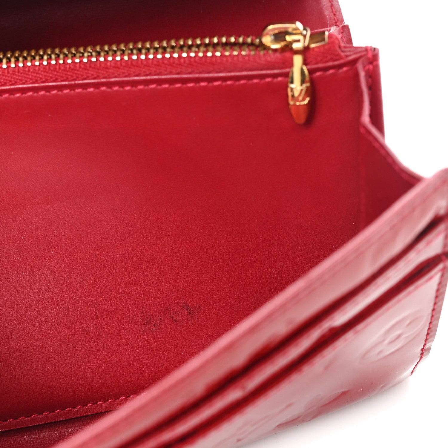 Louis Vuitton Vernis Sarah Noeud Wallet Pomme D'Amour 8 of 8