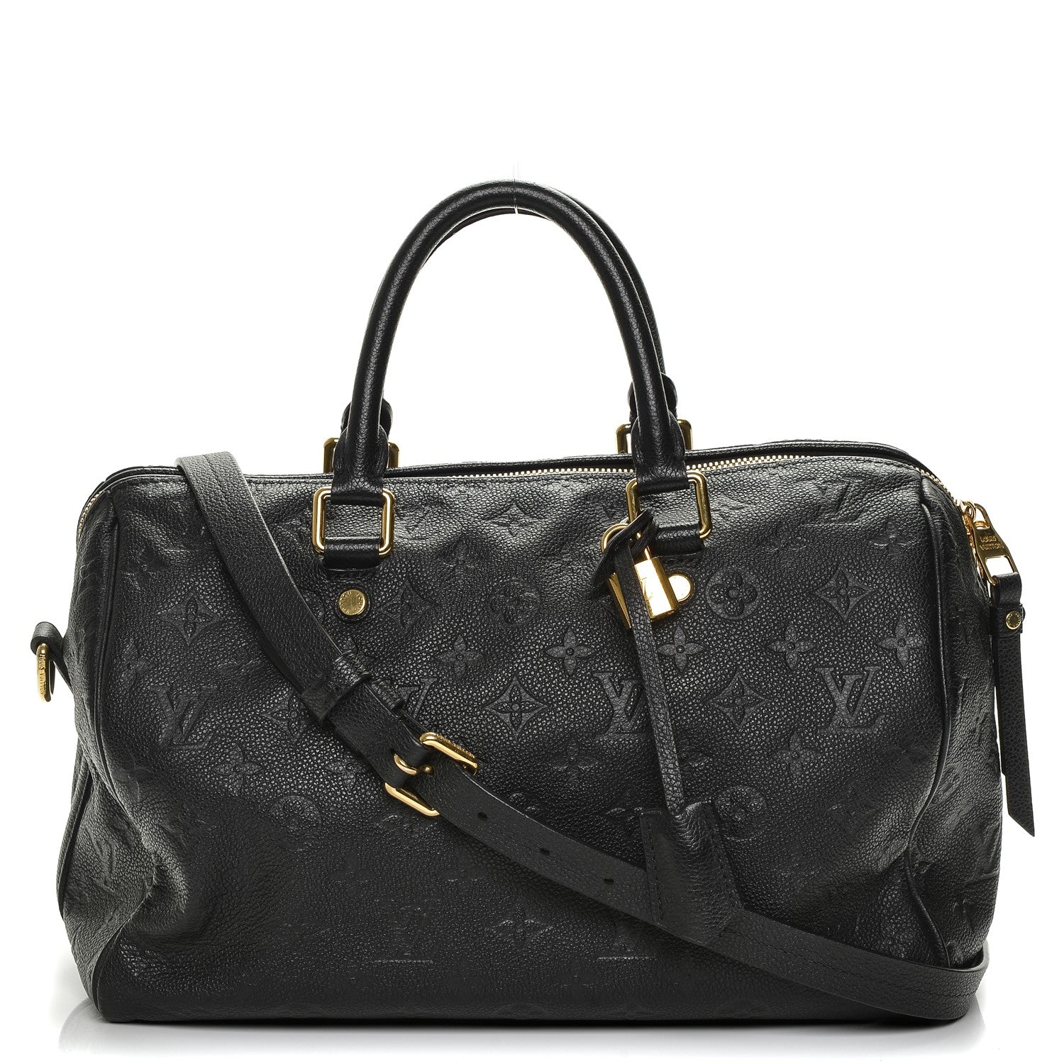 Louis Vuitton Empreinte Speedy Bandouliere 30 Black 1 of 6
