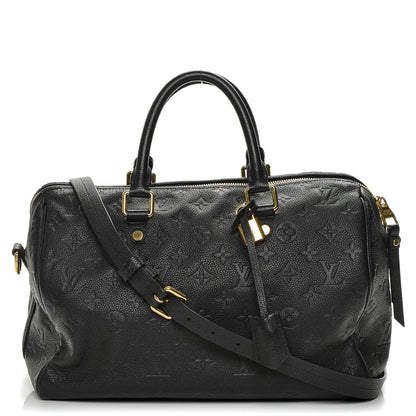 Louis Vuitton Empreinte Speedy Bandouliere 30 Black 1 of 6