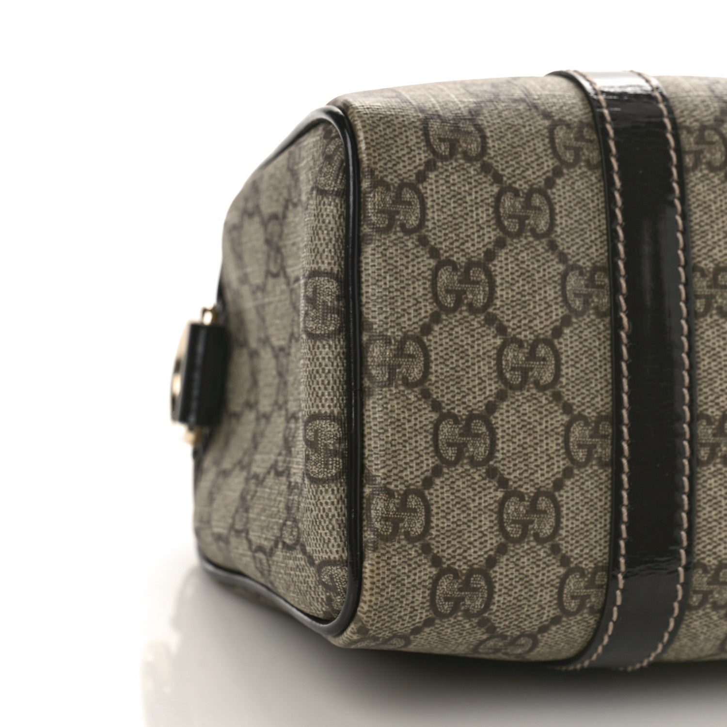 Gucci GG Plus Monogram Small Joy Boston Dark Brown 8 of 9
