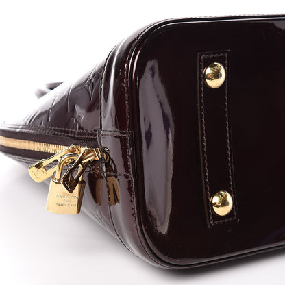 Louis Vuitton Vernis Alma PM Rouge Fauviste 8 of 18